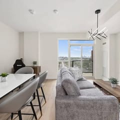 Elegant 4BR Condo with City Views & Free Parking