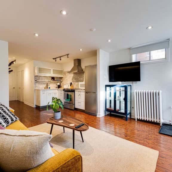 Modern 1BR Basement Suite w/ Private Entrance - Image 1