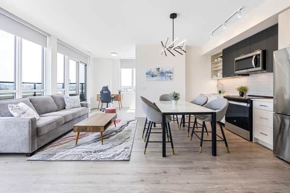 Chic 3BR Loft • Massive Patio • City Views - Image 2